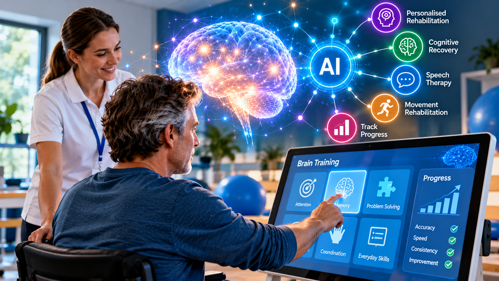 AI Powered Brain Rehabilitation