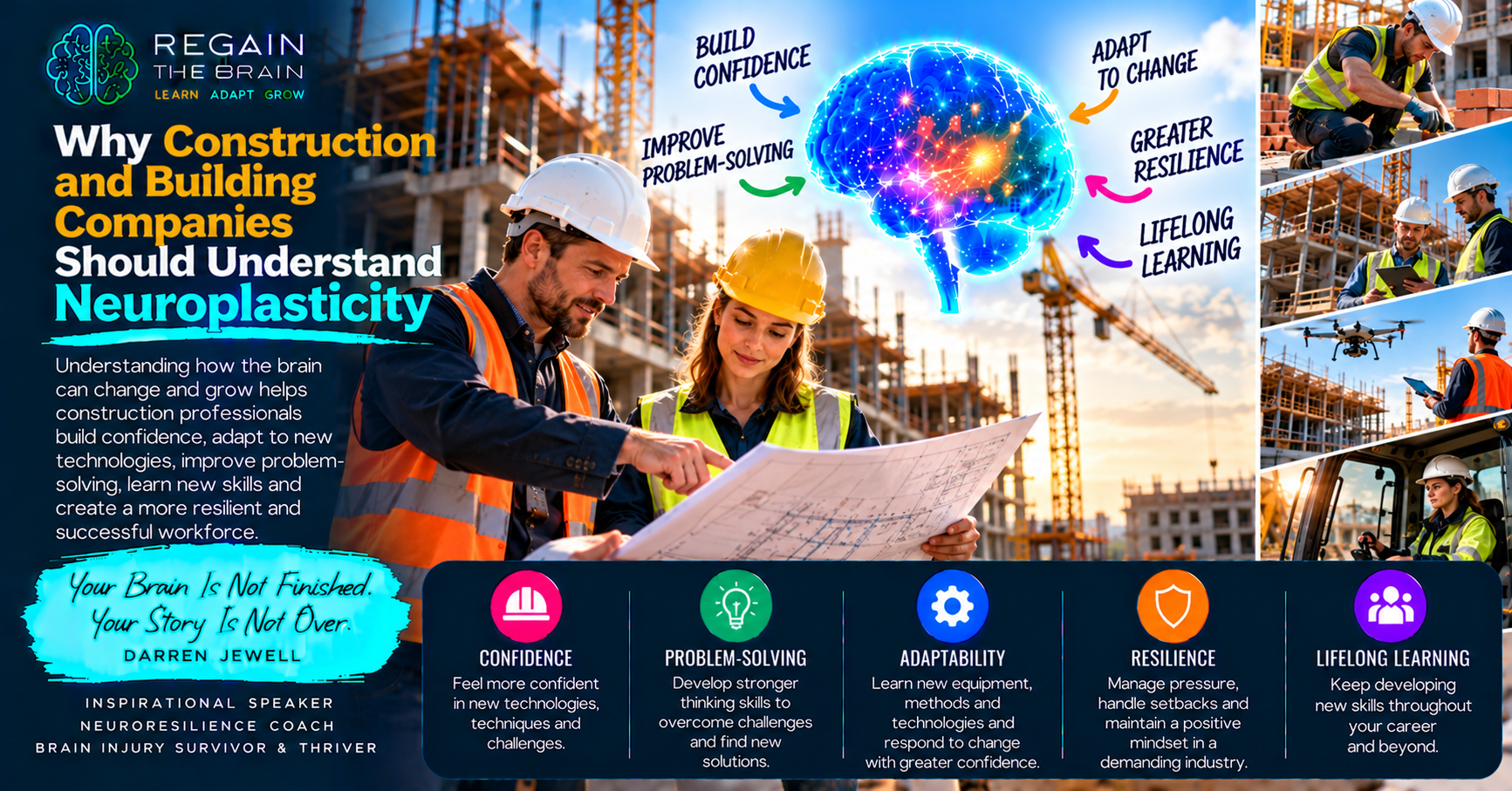 Construction Neuroplasticity Build Adapt Grow