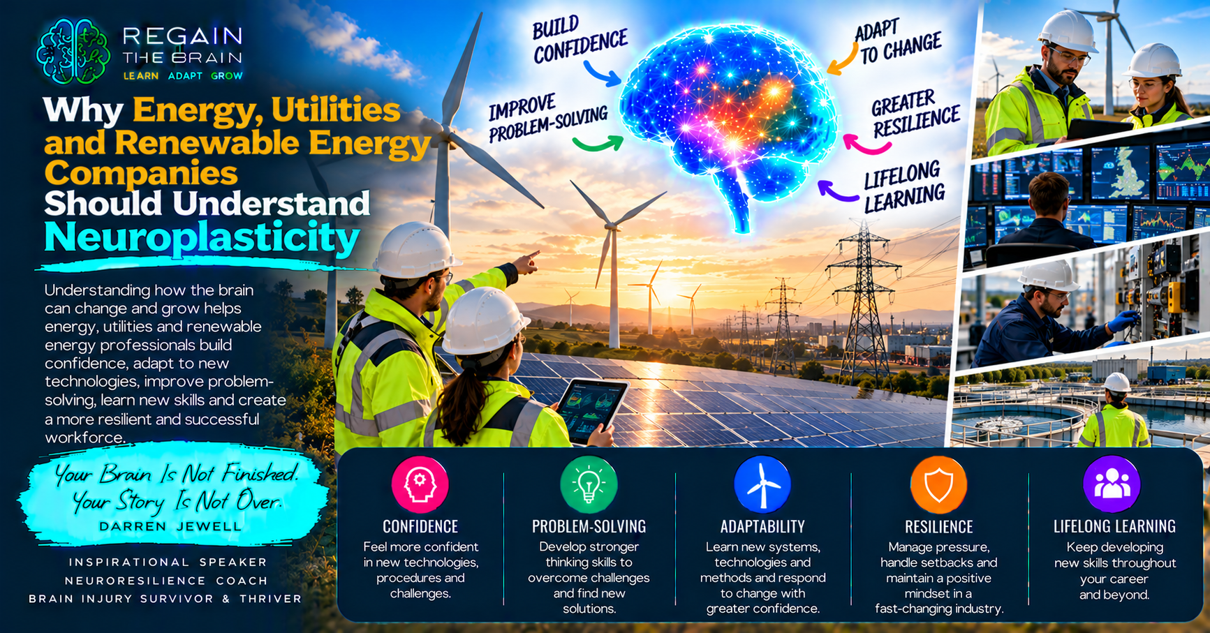 Energy and Neuroplasticity in Renewables
