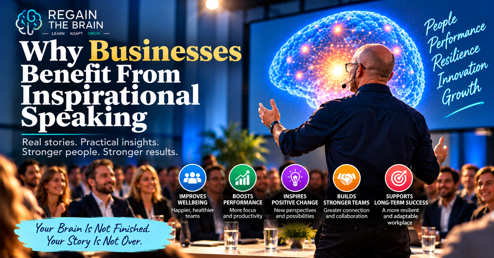 Inspirational Speaking for Stronger Business Teams