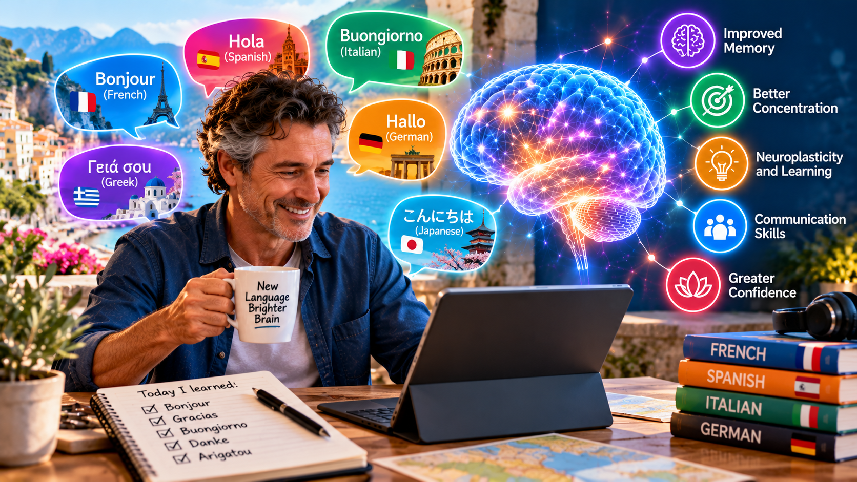 Learn a Language, Brighten Your Brain