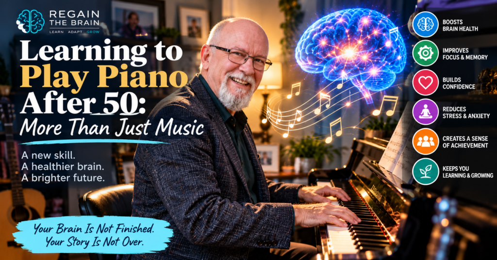 Learning Piano, Growing Brains