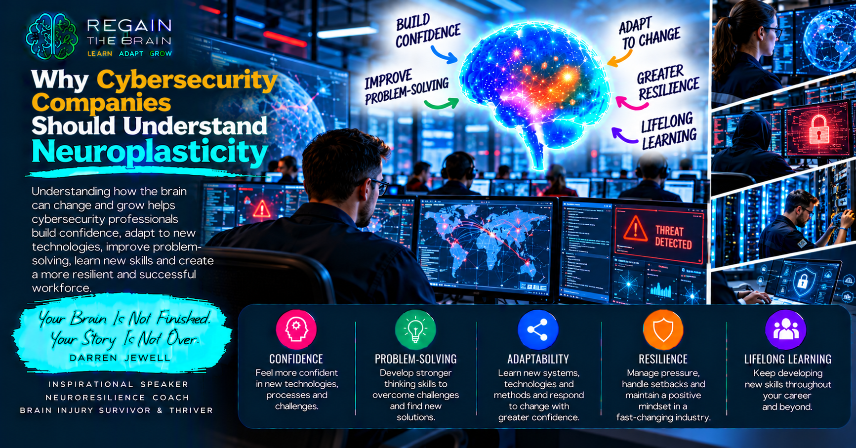Neuroplasticity in Cybersecurity