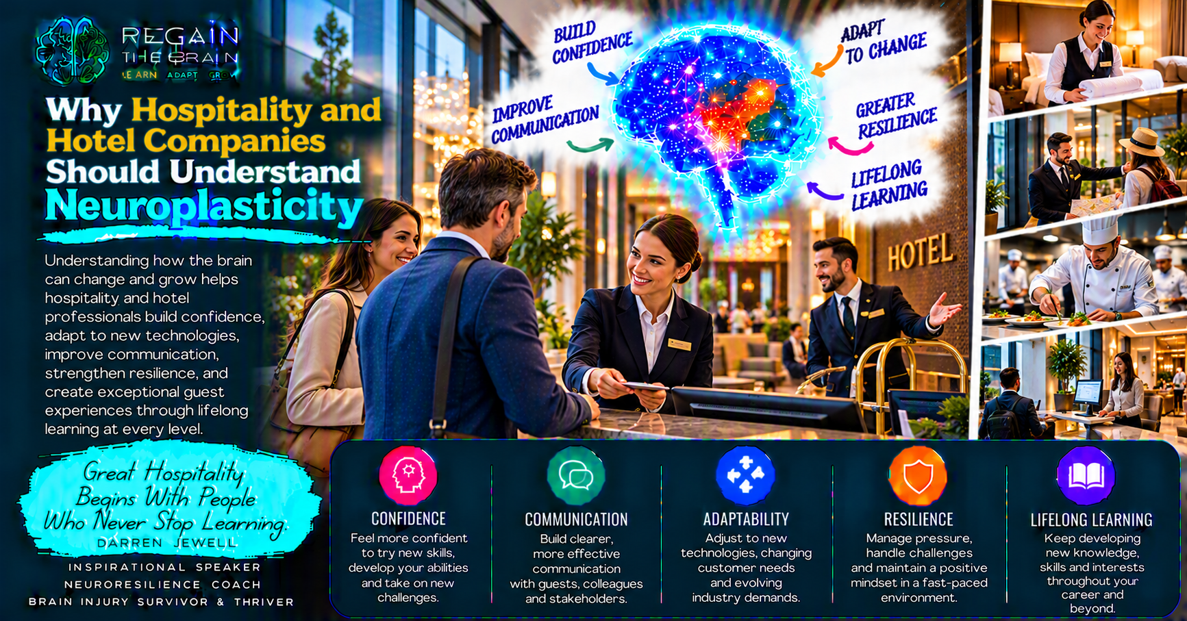 Neuroplasticity in Hospitality: Learn, Adapt and Grow