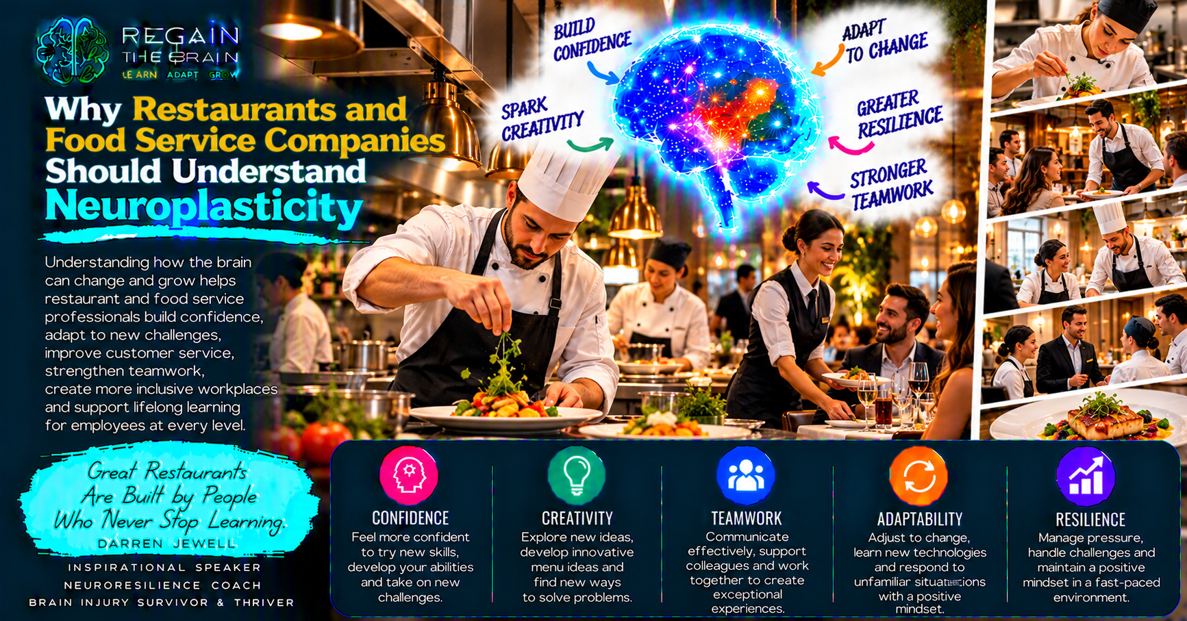 Neuroplasticity uin the Restaurant World