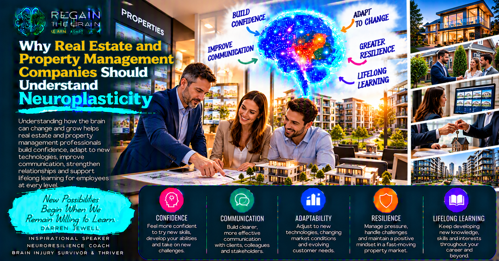 Real Estate Neuroplasticity learn Adapt Grow