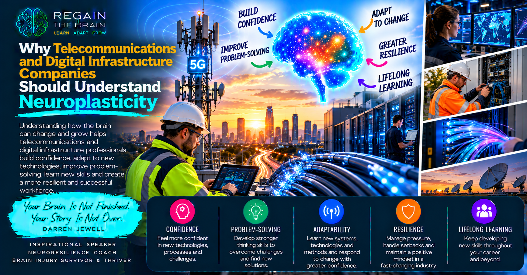 Telecommunications and Neuroplasticity